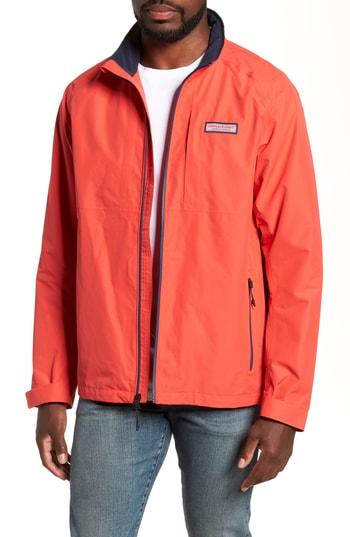 Men's Vineyard Vines Regatta Performance Jacket - Orange