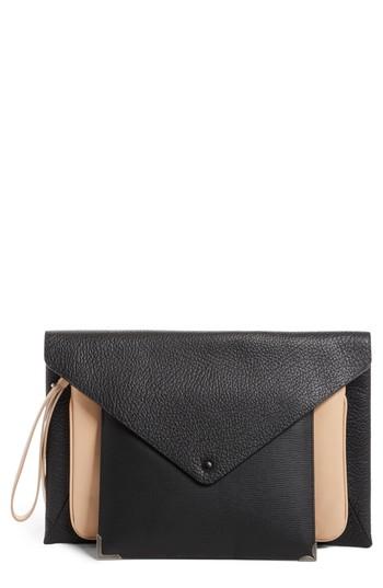 Maison Margiela Three-in-one Stacked Leather Pouches -