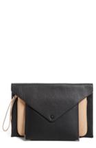 Maison Margiela Three-in-one Stacked Leather Pouches -