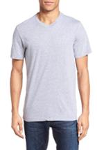 Men's Velvet By Graham & Spencer 'samsen' V-neck T-shirt, Size - Grey
