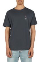 Men's Barney Cools Flamingo Disco Graphic T-shirt - Black