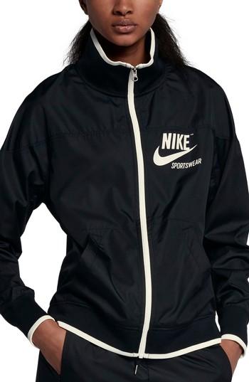 Women's Nike Sportswear Archive Jacket - Black