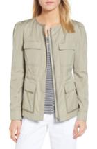 Women's Nordstrom Signature Utility Jacket - Green