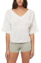 Women's O'neill Amaryll Cotton Top - Ivory