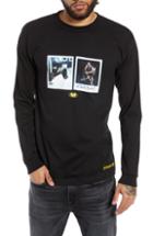 Men's Wu Wear Odb Photo Graphic Long Sleeve T-shirt - Black