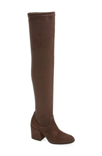 Women's Sesto Meucci Verve Over The Knee Boot .5 M - Brown