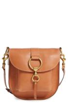 Frye Ilana Leather Saddle Bag - Brown