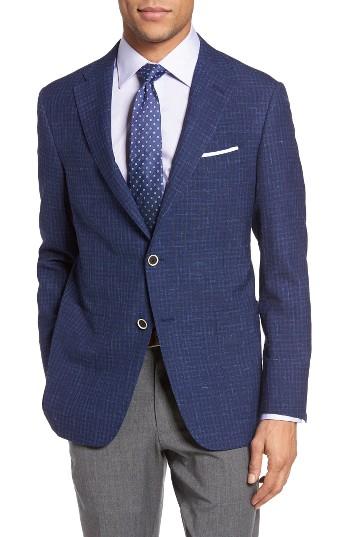 Men's Hickey Freeman Classic Fit Stretch Wool Blend Sport Coat