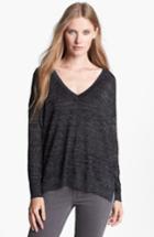 Women's Joie 'calee' Metallic Sweater - Black