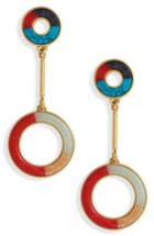 Women's Madewell Desert Sunset Circle Drop Earrings