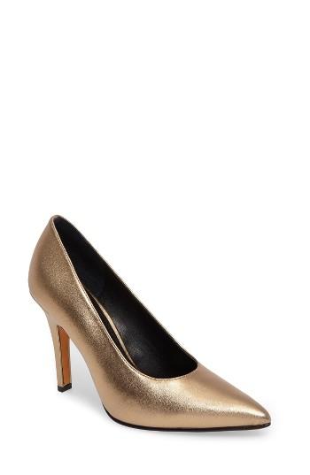 Women's Marc Fisher Ltd Ulla Pointy Toe Pump M - Metallic