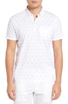Men's Ted Baker London Fella Diamond Geo Polo (s) - White