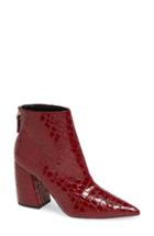 Women's Topshop Houston Bootie .5us / 37eu M - Red