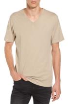 Men's The Rail Slim Fit V-neck T-shirt - Brown