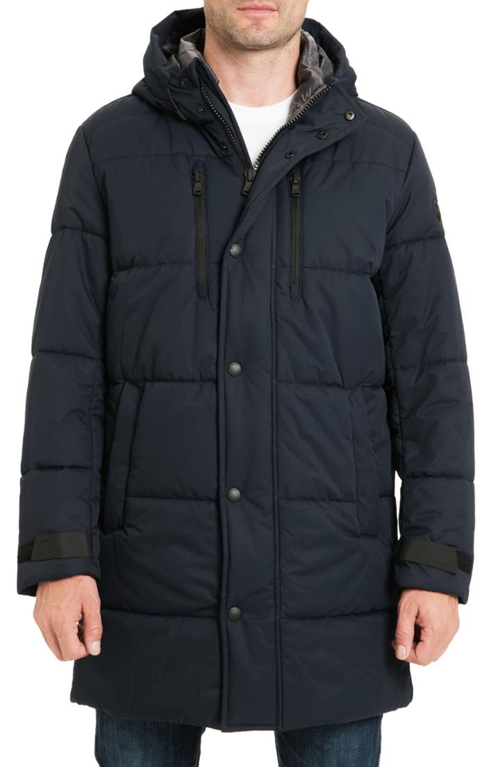Men's Michael Kors Holland Hooded Coat - Blue