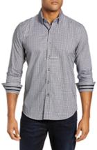 Men's Robert Graham Sansom Tailored Fit Sport Shirt - Black