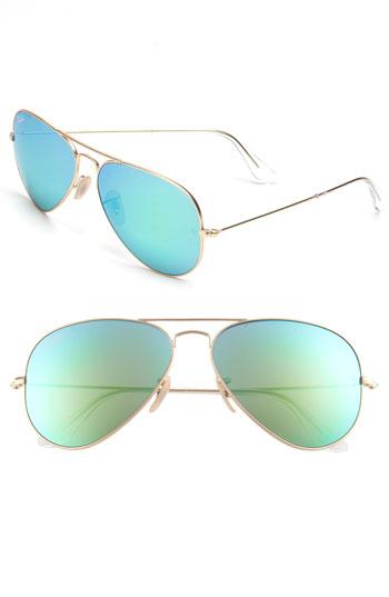 Ray-ban 'original Aviator' 58mm Sunglasses Green
