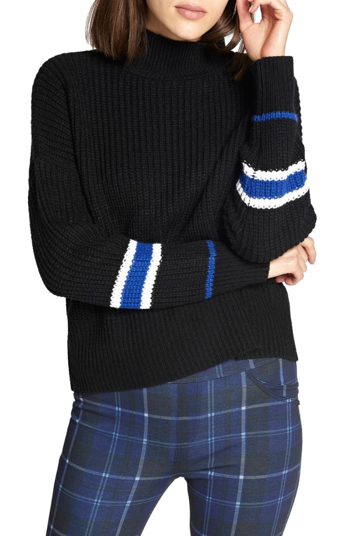 Women's Sanctuary Speedway Sweater, Size - Black