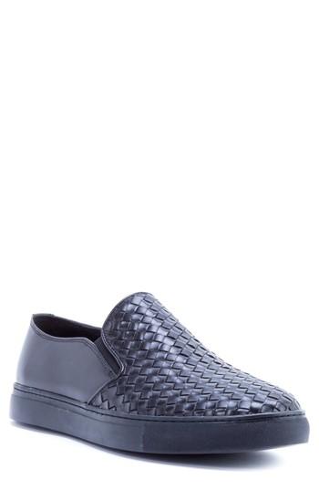 Men's Zanzara Echo Ii Woven Slip-on Sneaker M - Black