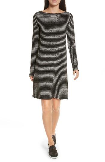 Women's Atm Anthony Thomas Melillo Broken Stripe French Terry Dress