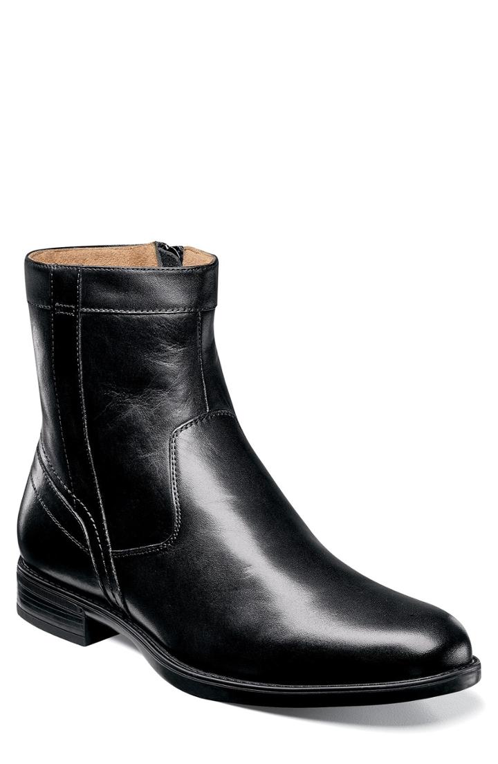 Men's Florsheim 'midtown' Zip Boot .5 D - Black