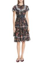 Women's Needle & Thread Winter Forest Dress - Blue