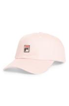 Women's Fila Heritage Cotton Twill Cap - Pink