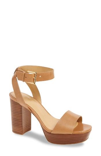 Women's Michael Michael Kors Leonora Platform Sandal