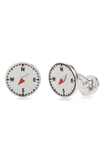 Men's Boss Compass Cuff Links