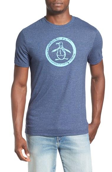 Men's Original Penguin Distressed Logo T-shirt