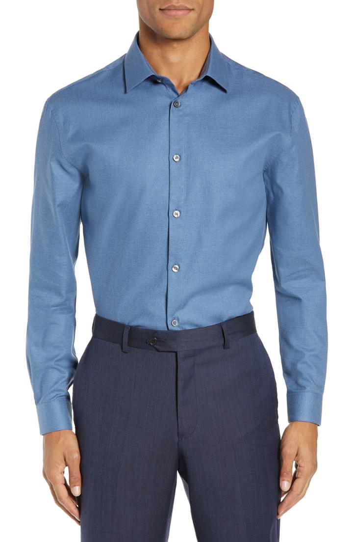 Men's John Varvatos Star Usa Slim Fit Solid Dress Shirt