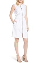 Women's Caara Astoria Zip Front Dress - White