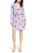 Women's Lily Surplice Dress - Purple
