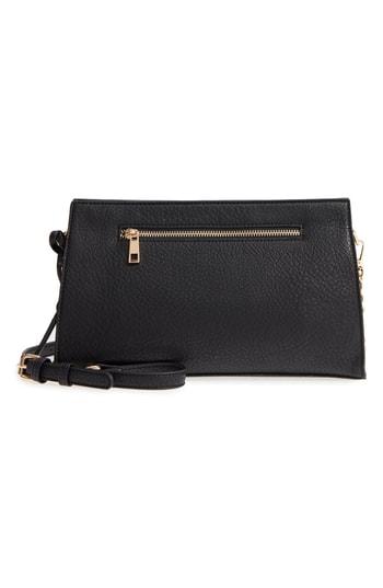 Sole Society Kiato Chain Strap Crossbody Bag - Black