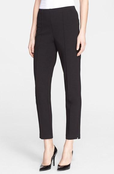 Women's St. John Collection Ponte Knit Ankle Pants