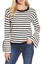 Women's Halogen Bell Sleeve Sweater - Black