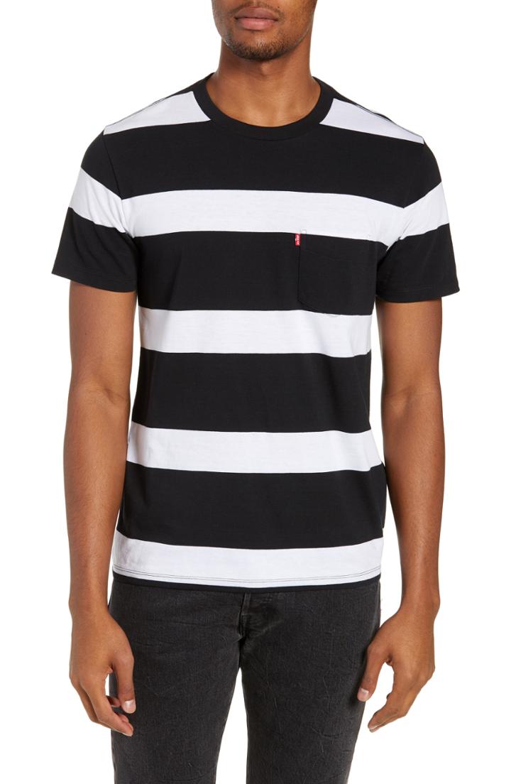 Men's Levi's Pocket T-shirt - Black