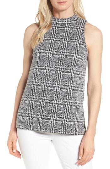 Women's Michael Michael Kors Plaid Tunic - Black