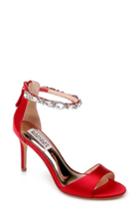 Women's Badgley Mischka Sindy Ankle Strap Sandal M - Red