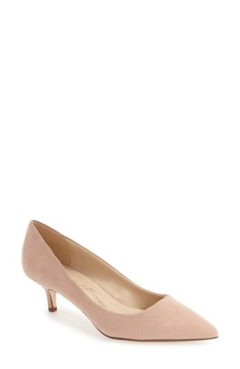 Women's Athena Alexander 'teague' Pointy Toe Pump .5 M - Beige