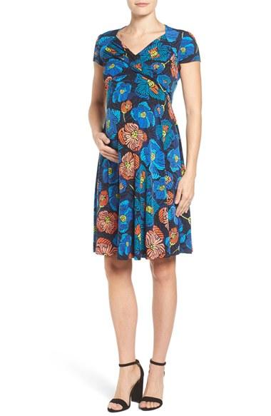 Women's Leota 'sweetheart' Maternity Dress - Pink