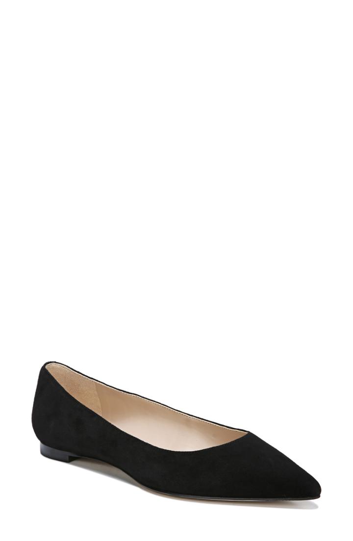 Women's Sam Edelman Sally Flat M - Black
