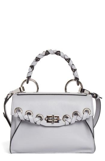 Proenza Schouler Small Hava Top Handle Leather Satchel - Grey