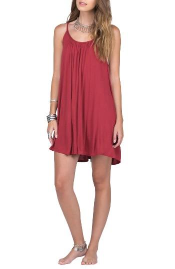 Women's Volcom Starry Flite Swing Dress - Brown