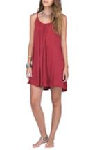 Women's Volcom Starry Flite Swing Dress - Brown
