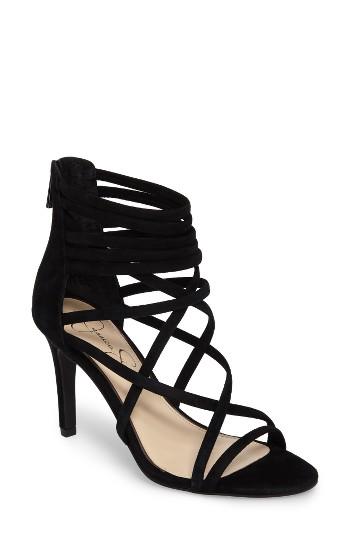 Women's Jessica Simpson Harmoni Sandal .5 M - Black