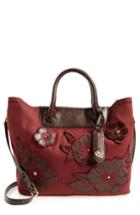 Tommy Bahama Casbah Canvas Satchel - Red