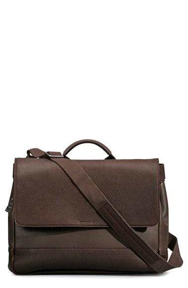Men's Shinola Leather Messenger Bag -