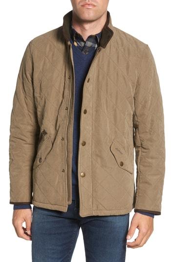 Men's Barbour Bowden Quilted Jacket - Green
