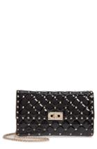 Valentino Garavani Rockstud Patent Leather Clutch - Black